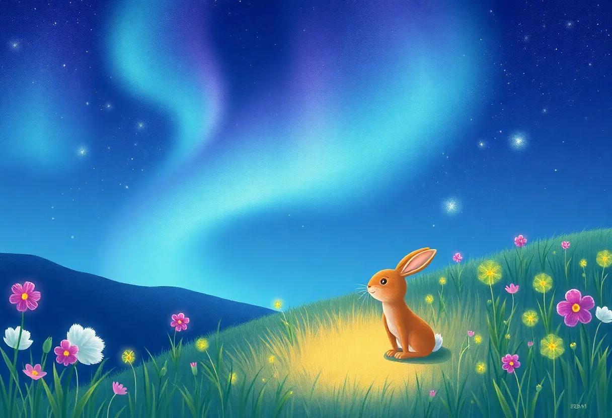 A Glowing Trail to the Hidden Meadow of Dreams