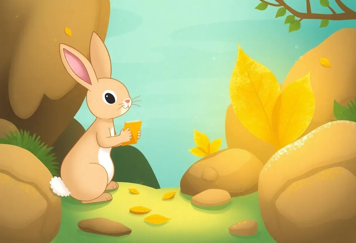 The Glimmering ‍Golden Leaf Nestled‍ Among​ Mossy Rocks