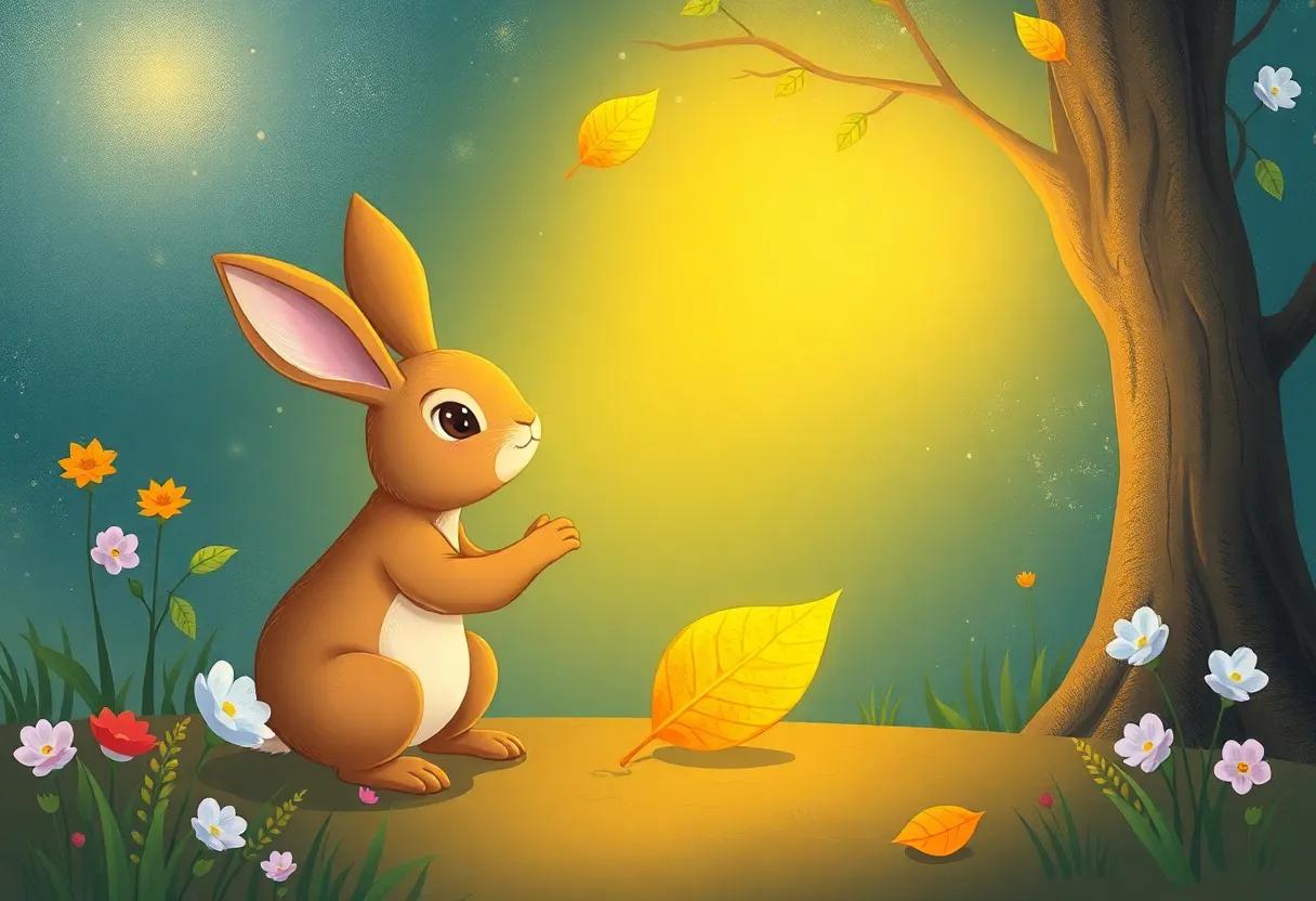 A Gentle Breeze carrying Mystical Whispers Through⁣ the Night