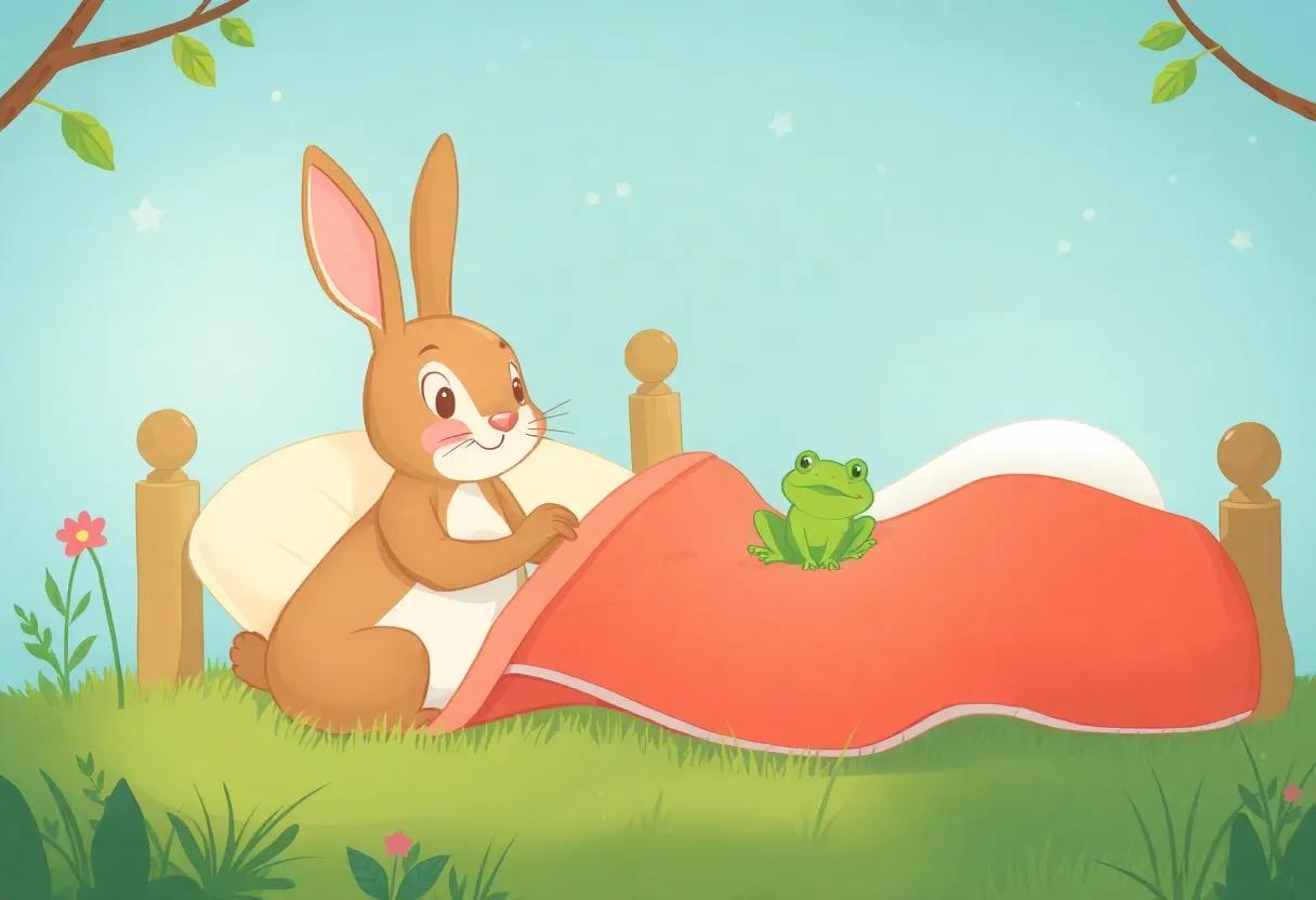 Snuggled in Bed, Dreaming of New Adventures