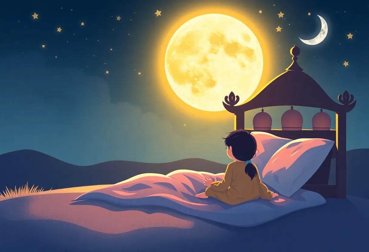 Moonlit Stories Shared in Loving Circles