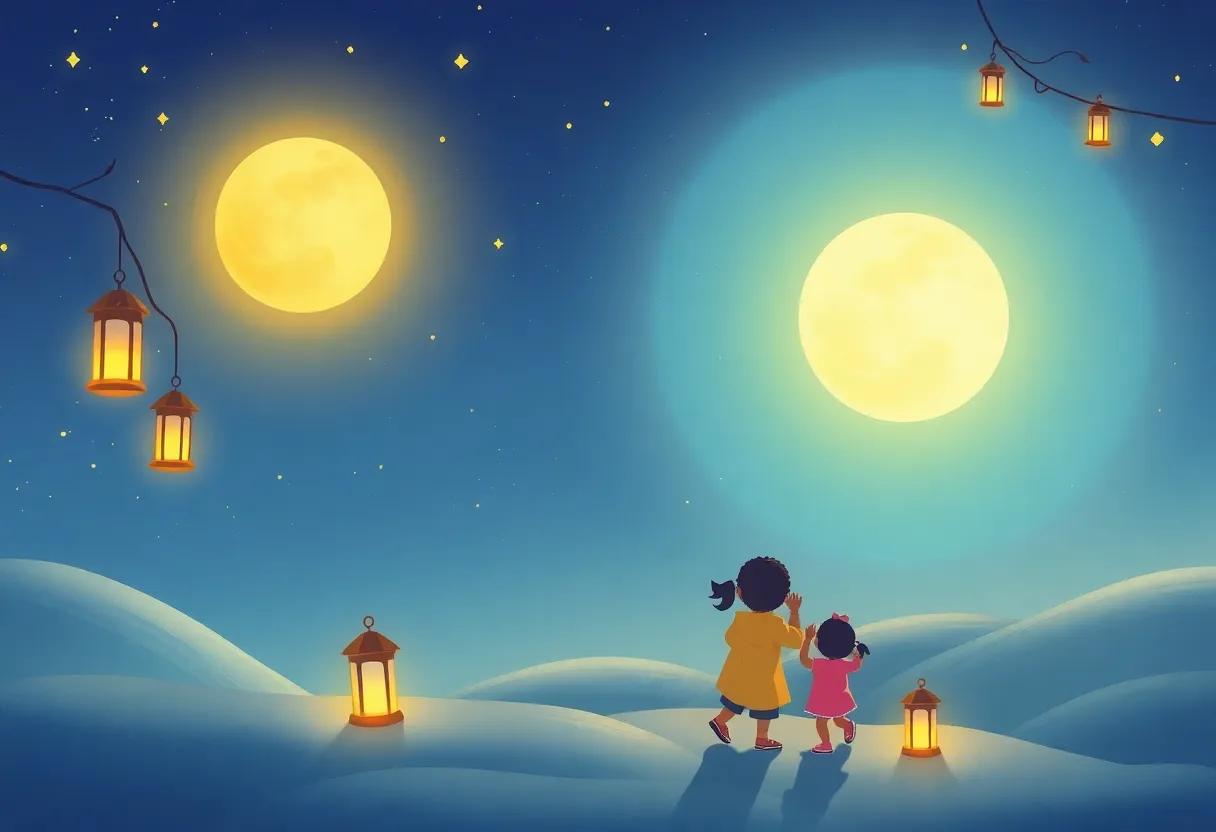 Soft ‍Lanterns Guiding peaceful dreams
