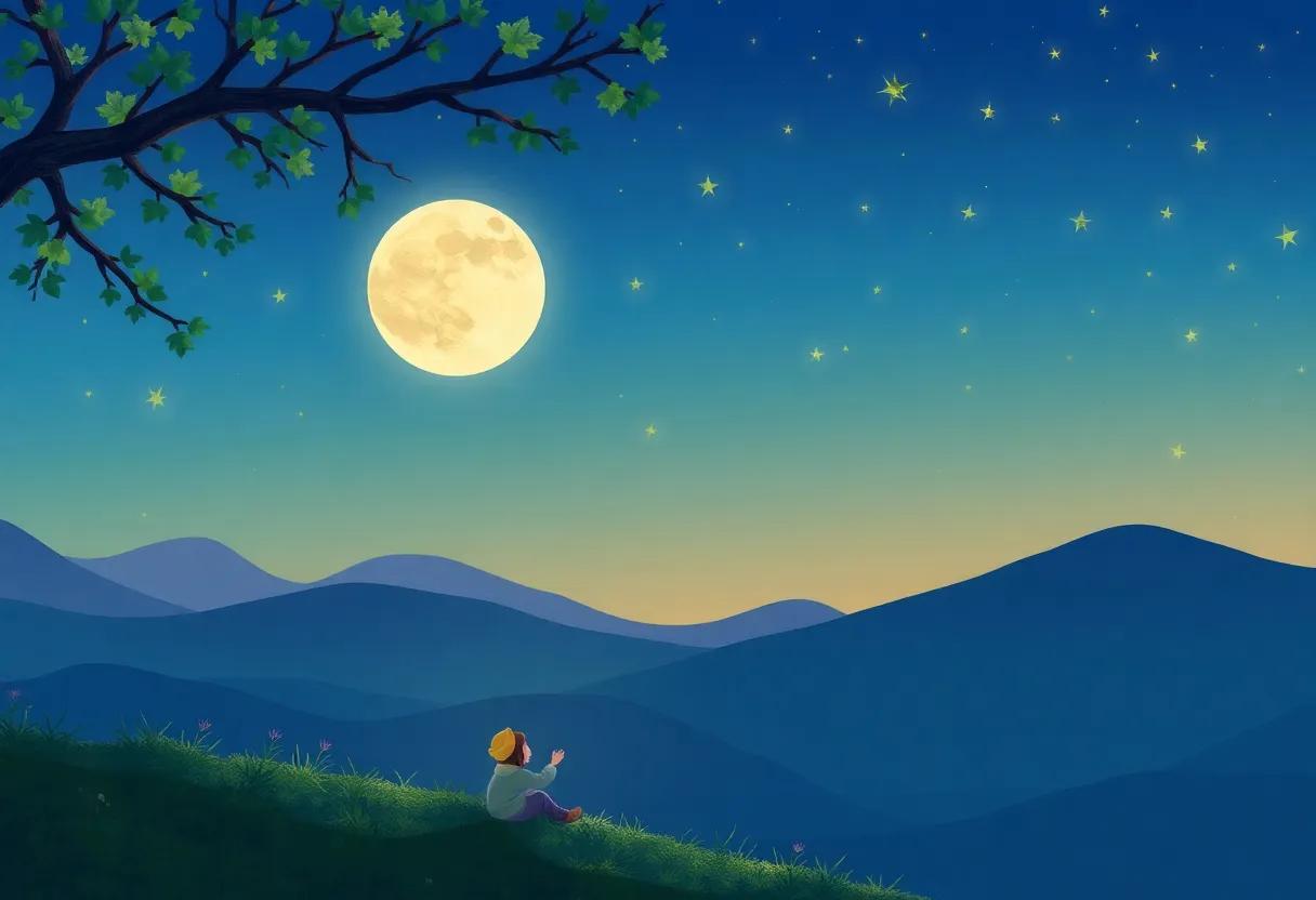 stars ⁣Dancing in ⁢the Gentle Moonlight