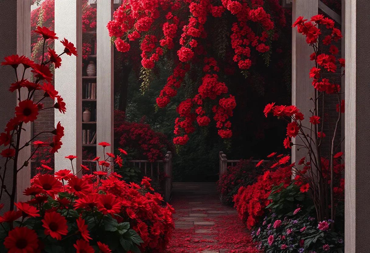 Unearthing the Veiled Mysteries and ​Emotional depths Within alice Hoffman's The Red Garden