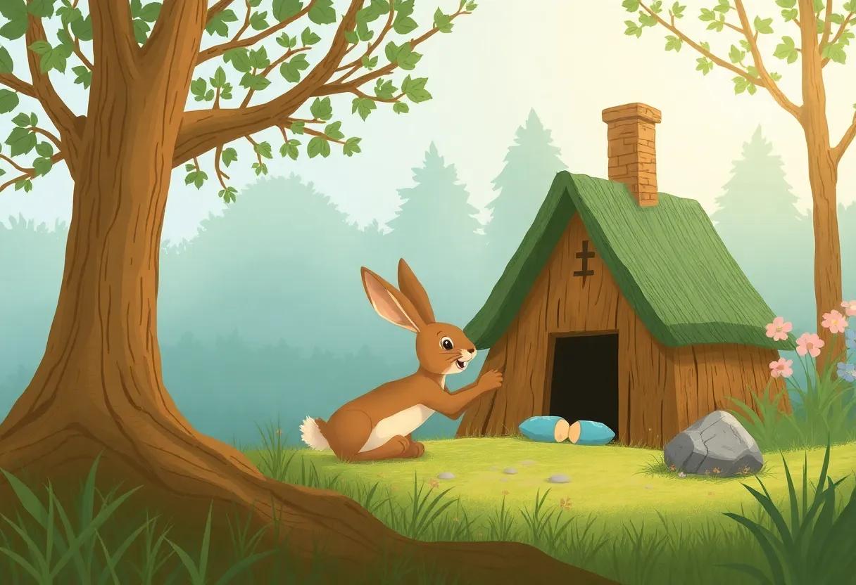 Rusty ‍Rabbit's‌ Welcoming Woodland Home