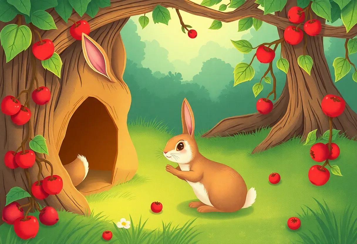 A hidden garden ‍filled⁣ with sweet, glowing berries