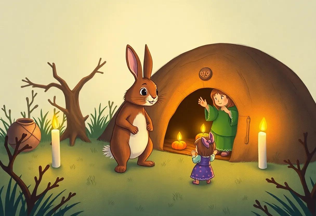 Surprise Guests ‌Gather Around the Flickering candlelight