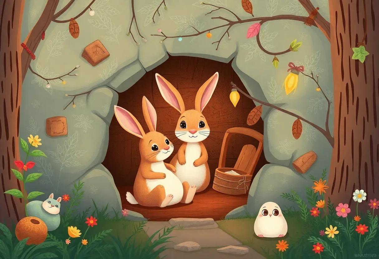 Walls Adorned ‍with Magical⁤ Forest ‌Trinkets