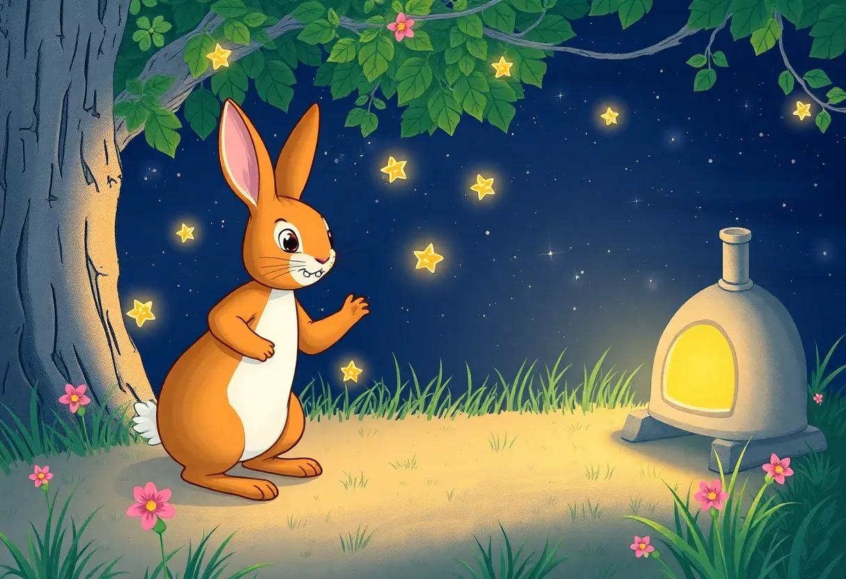 The Magical Glow of the Enchanted Night Garden