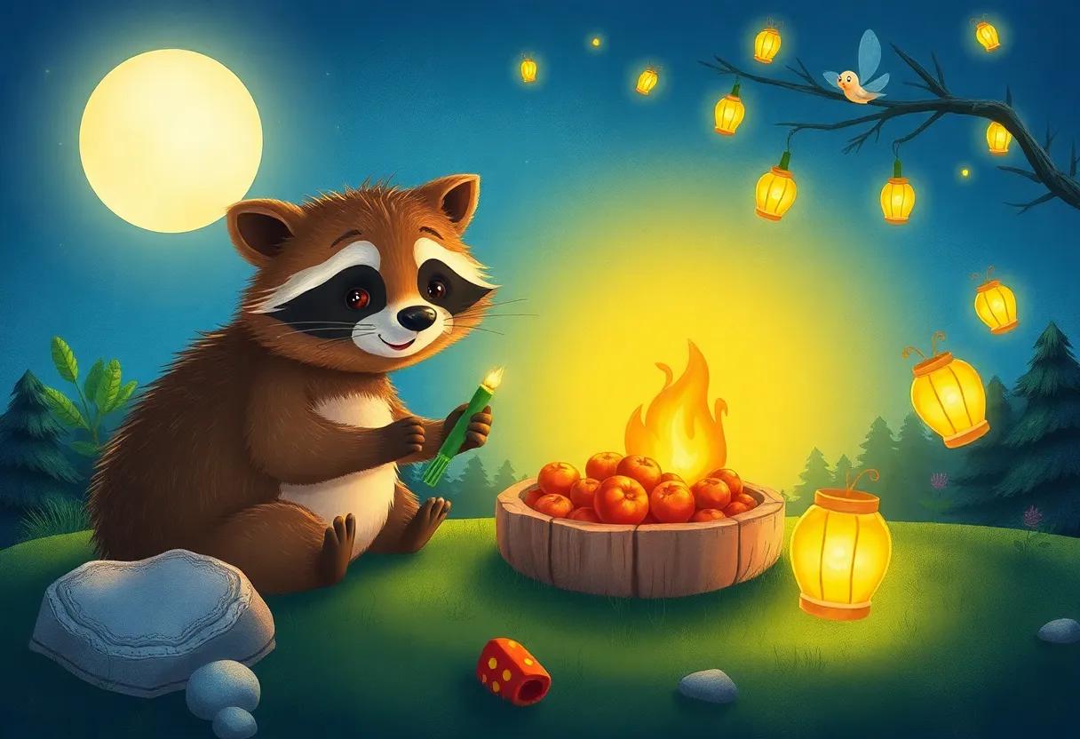 Fireflies Dancing Like Floating Lanterns Around Rusty