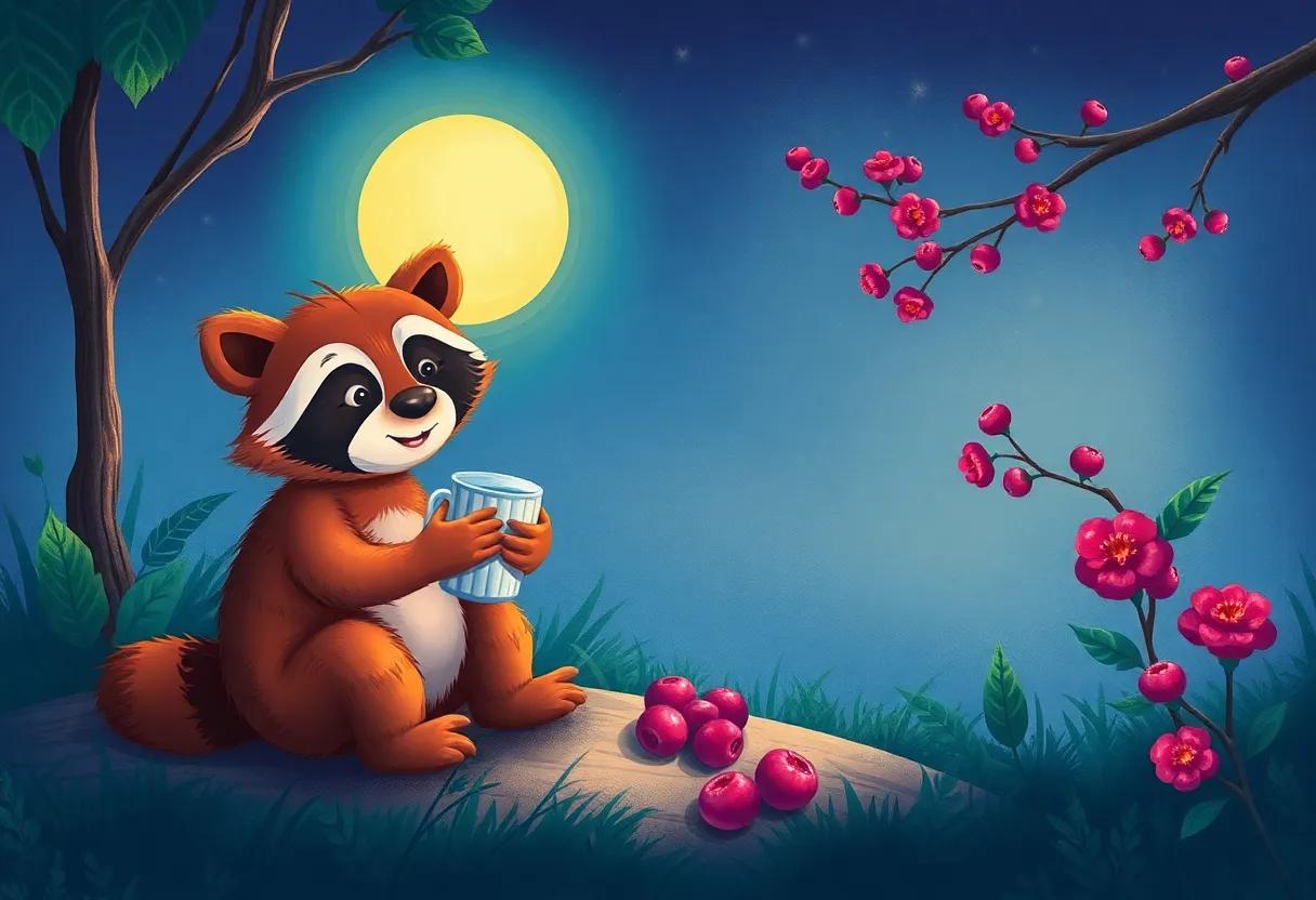 The Gentle Breeze Carrying the scent of Wild Berries