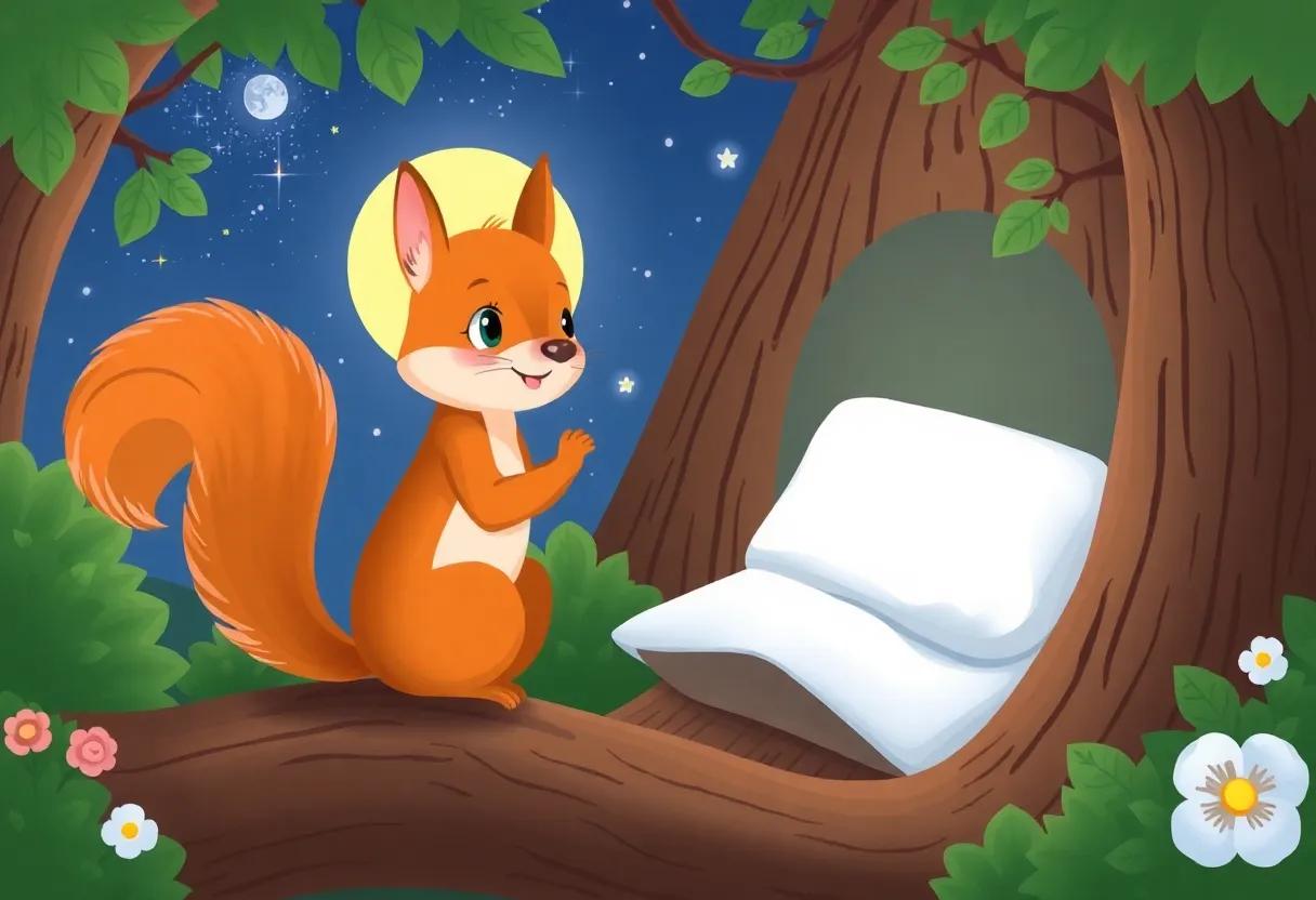 Gentle Night⁣ Breezes That⁣ Carry Soothing Forest Scents