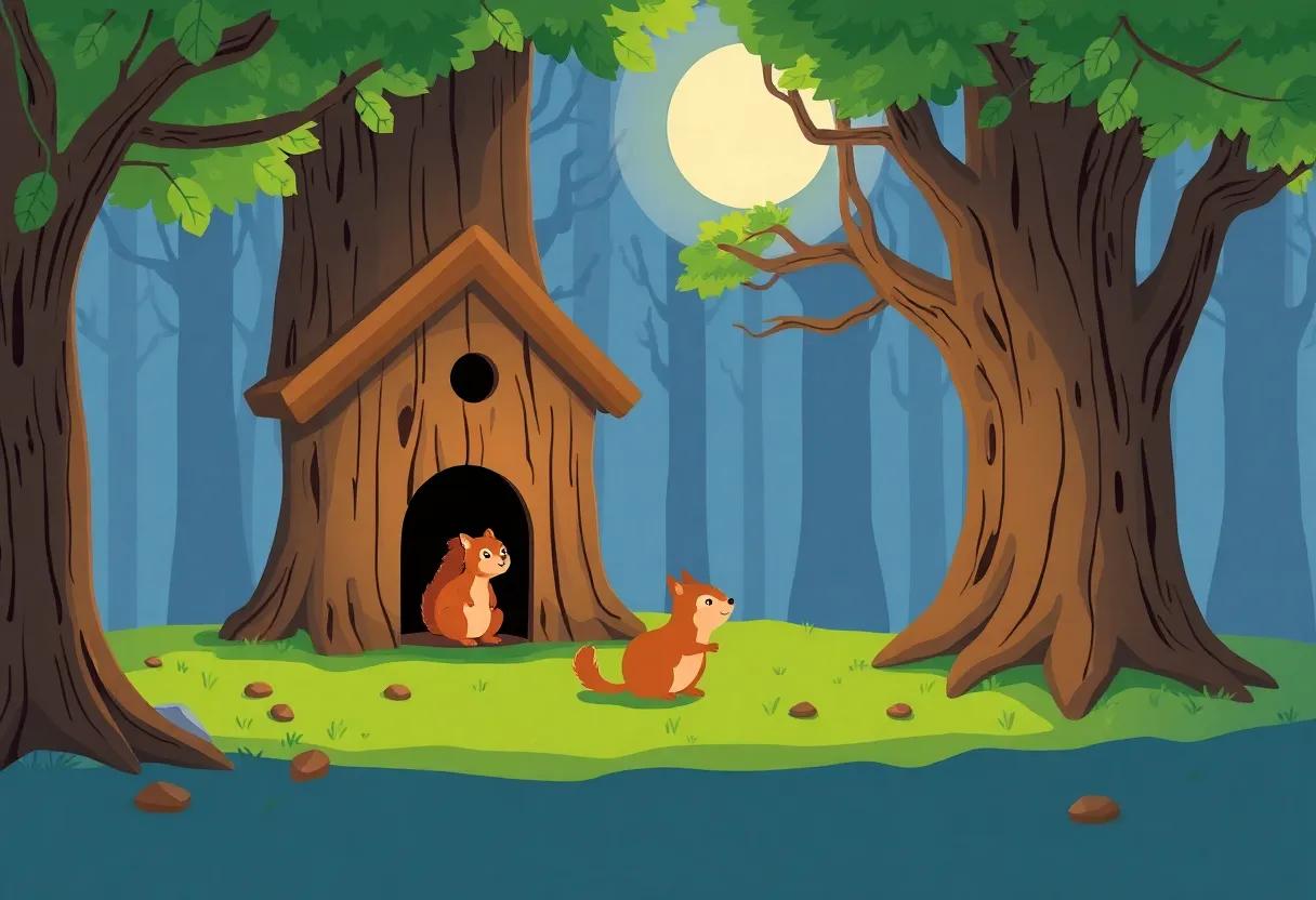 whispering Trees Sharing Ancient Forest Stories