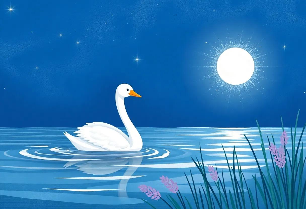 The ‌sparkling⁤ Reflection of the Silver⁢ Moon
