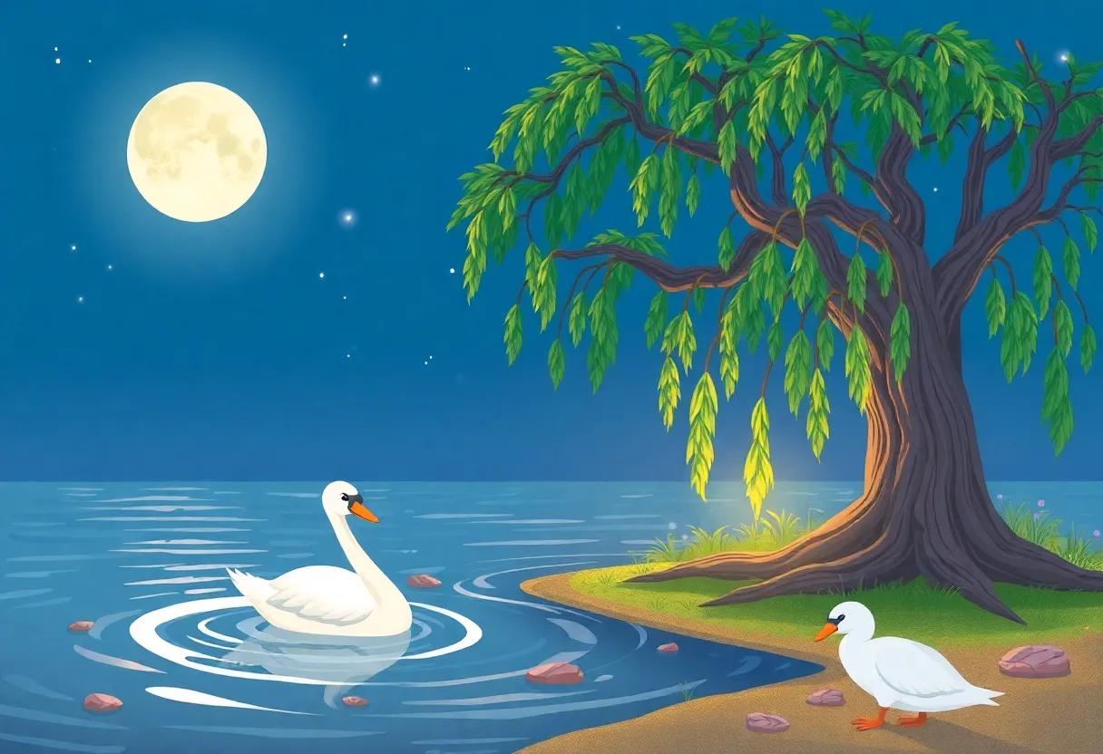 The Enchanted Willow Tree Whispering Gentle Secrets