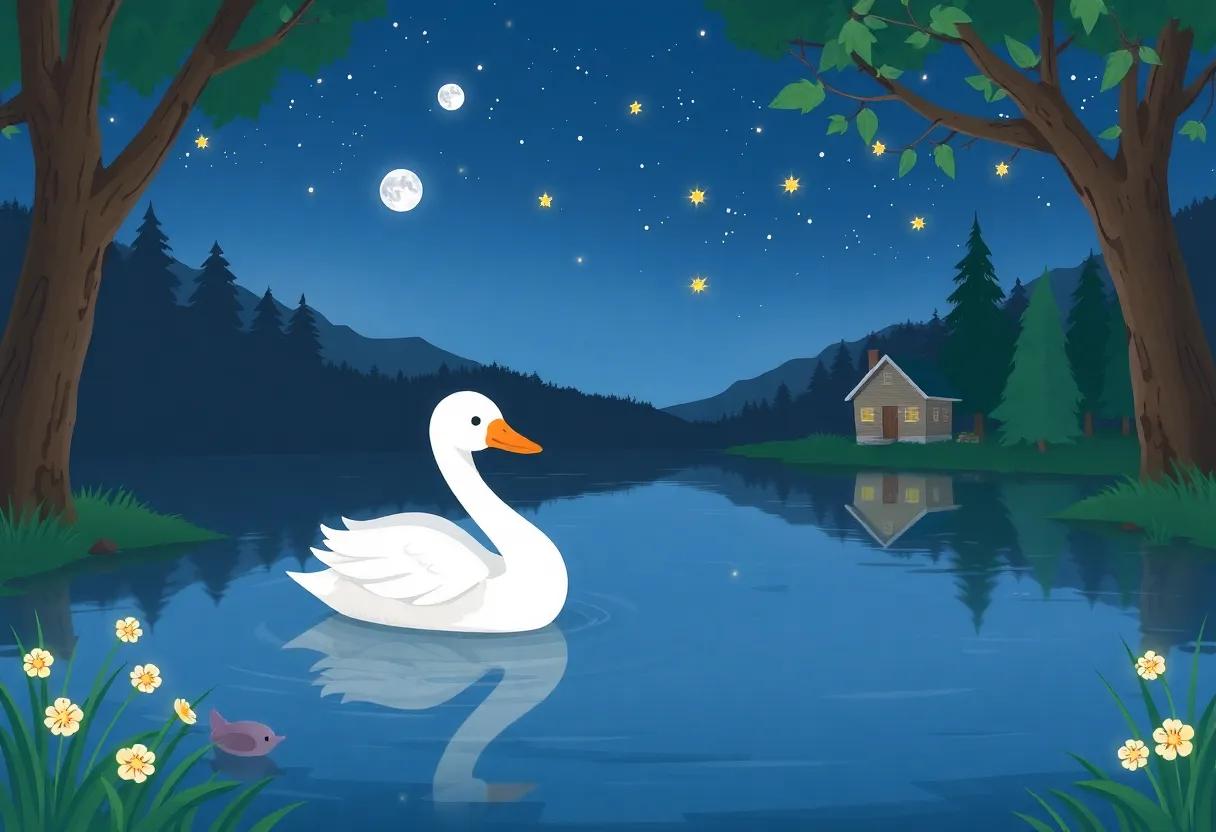 The Twinkling Fireflies That Guide Sally Home