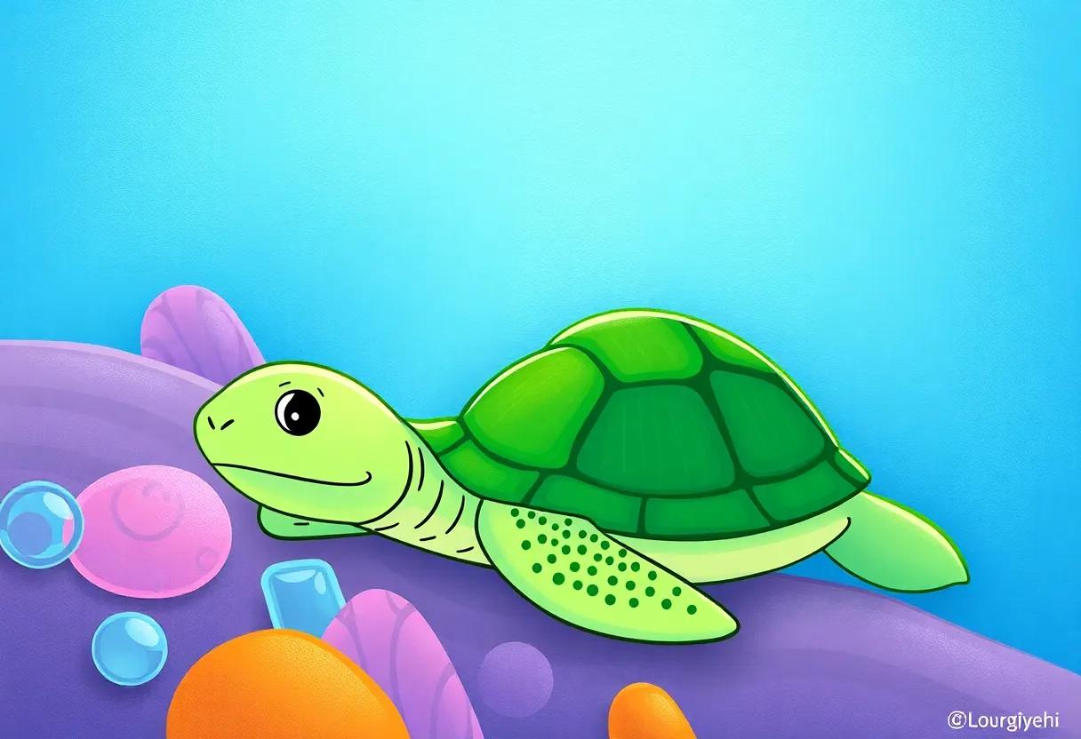 A Gentle‍ Encounter with the Wise Old Turtle