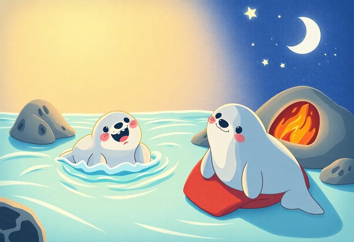 Sammy ⁤Seal's ⁣Cozy Cove ‌Awakening