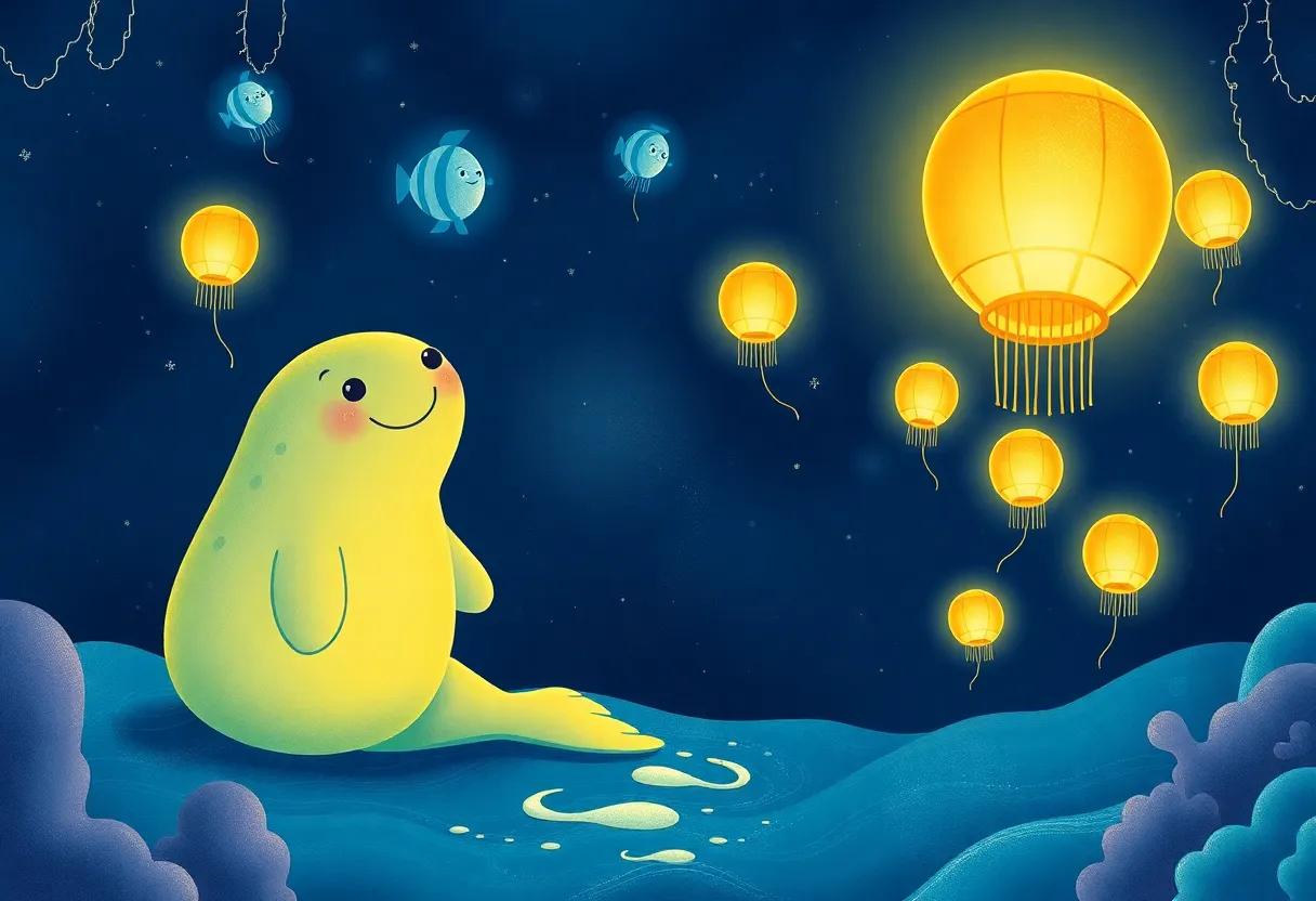 The Mysterious Glow of the​ Deep Sea Lanterns