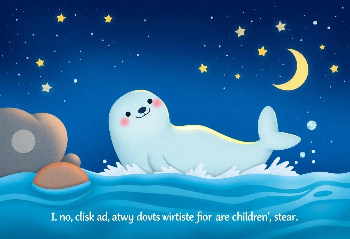 A Playful splash Contest Beneath the Stars