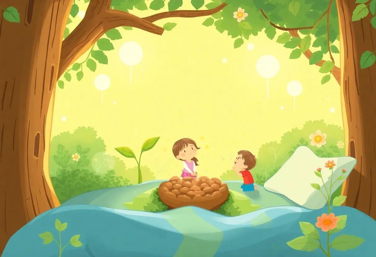 Friends Gather to Celebrate Earth's Gifts