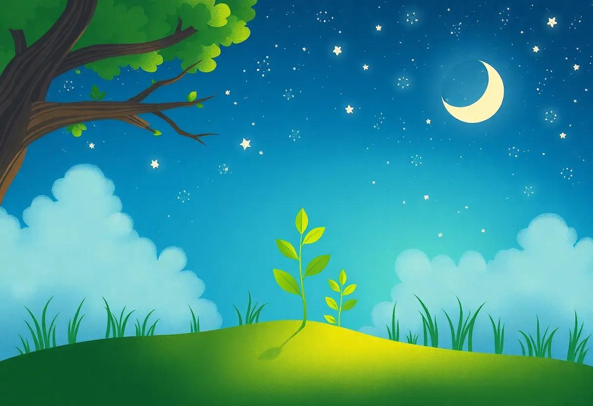 Whispering Promises to‌ the Night Sky