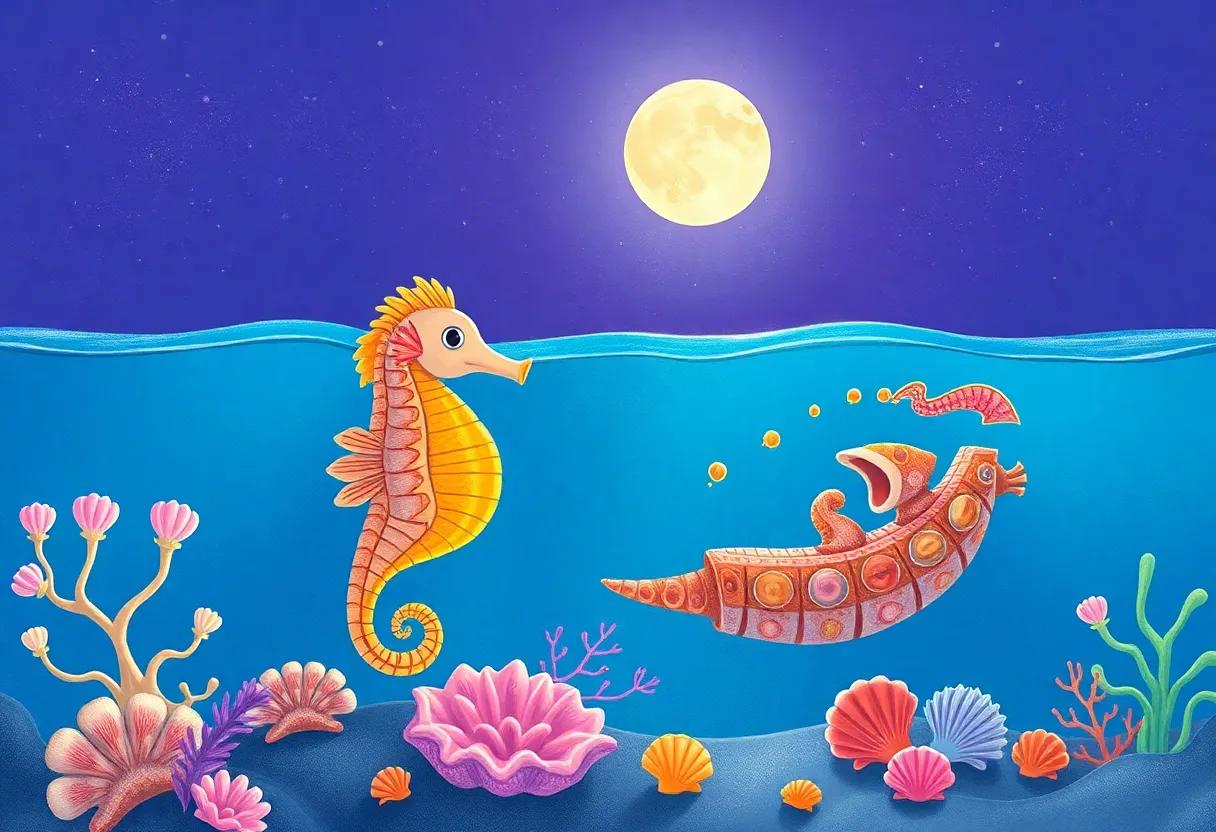 The​ Enchanted Shell ⁢Parade Under ‌the‍ Moonlight