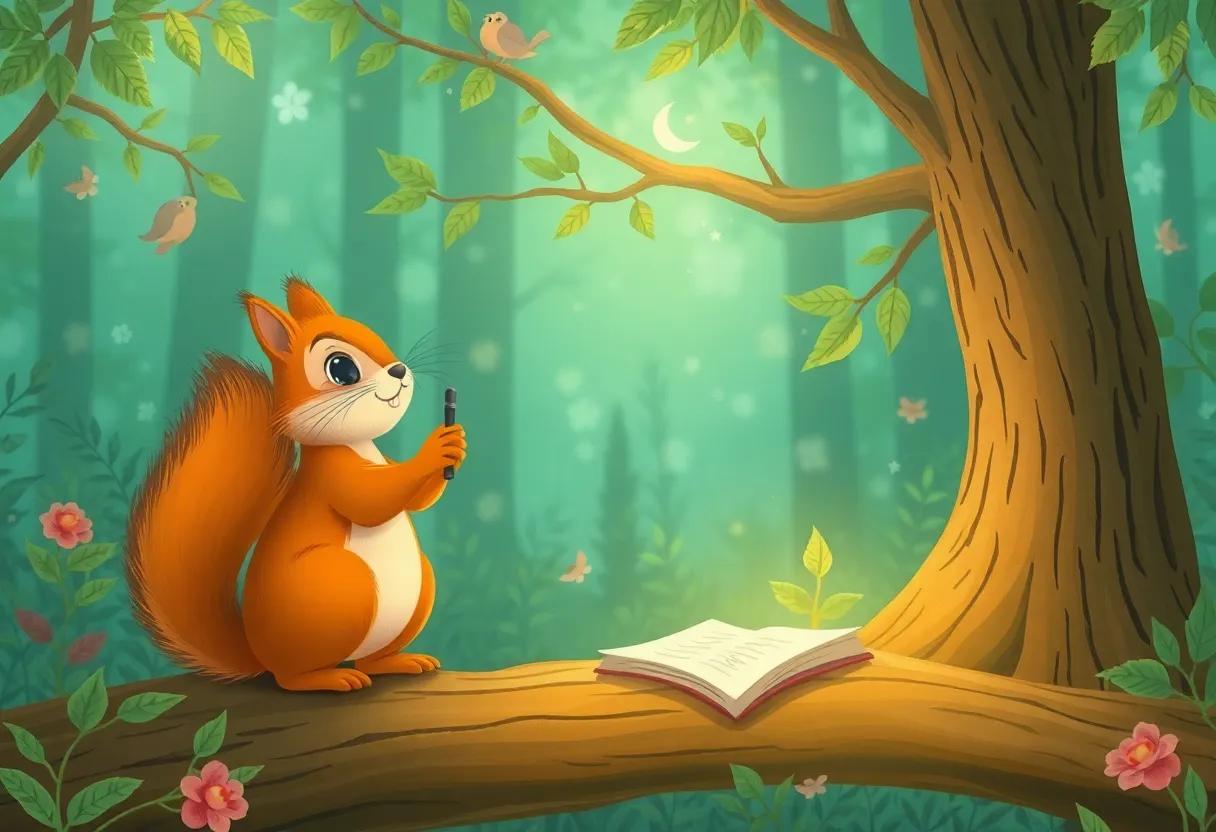 A Gentle Breeze Carries the Sweet Songs Through the Canopy