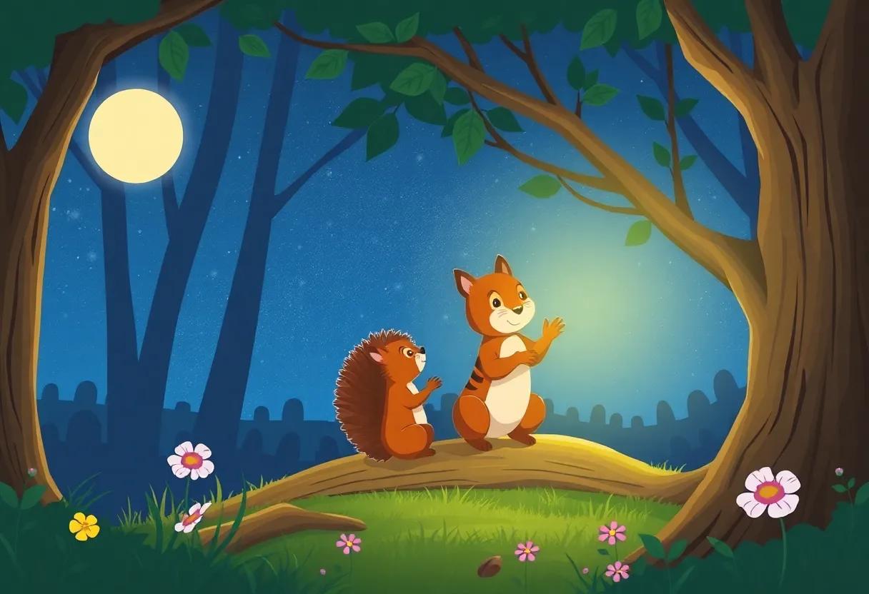 The Singing Squirrel's Melody Begins