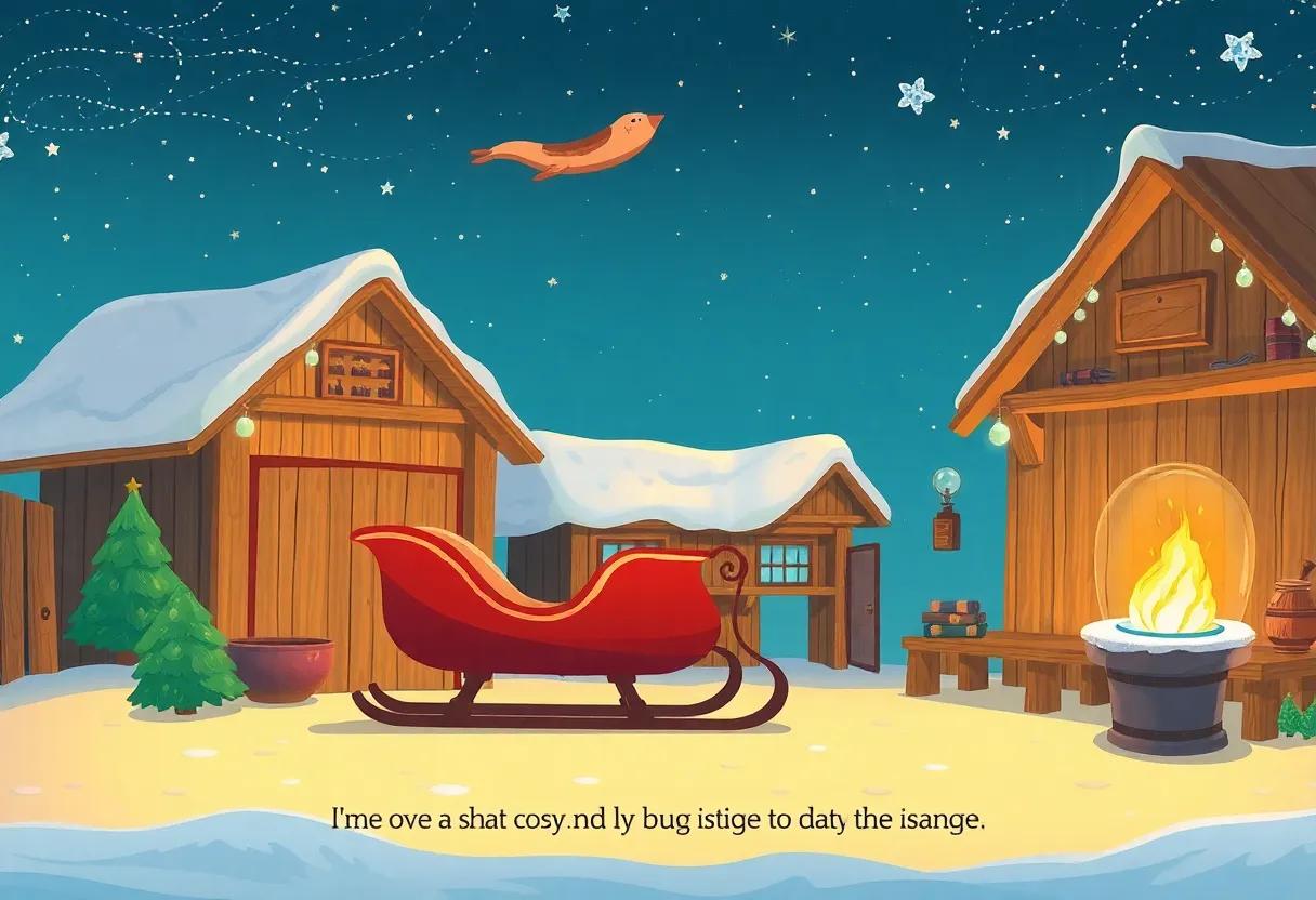 The Enchanted Workshop Where the Magical Sled Was Crafted