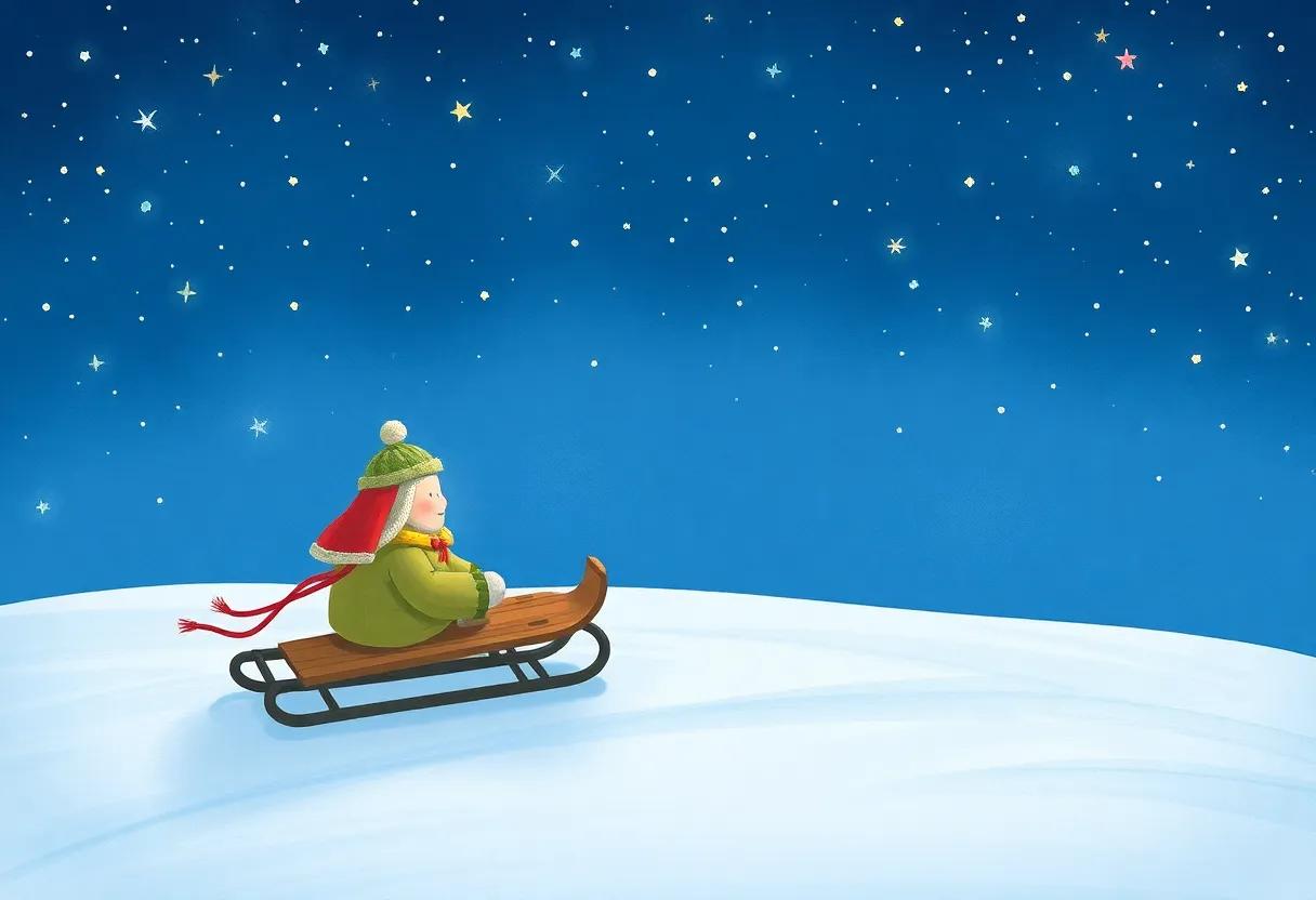 Preparing for Takeoff Under a Blanket of Twinkling Stars