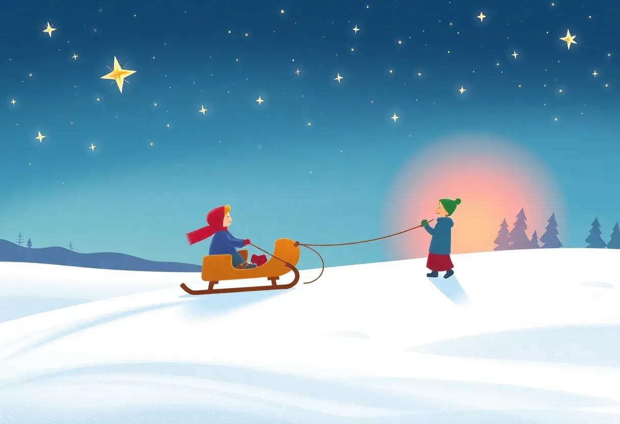 Sharing the Magical Adventure with Friends at Sunrise