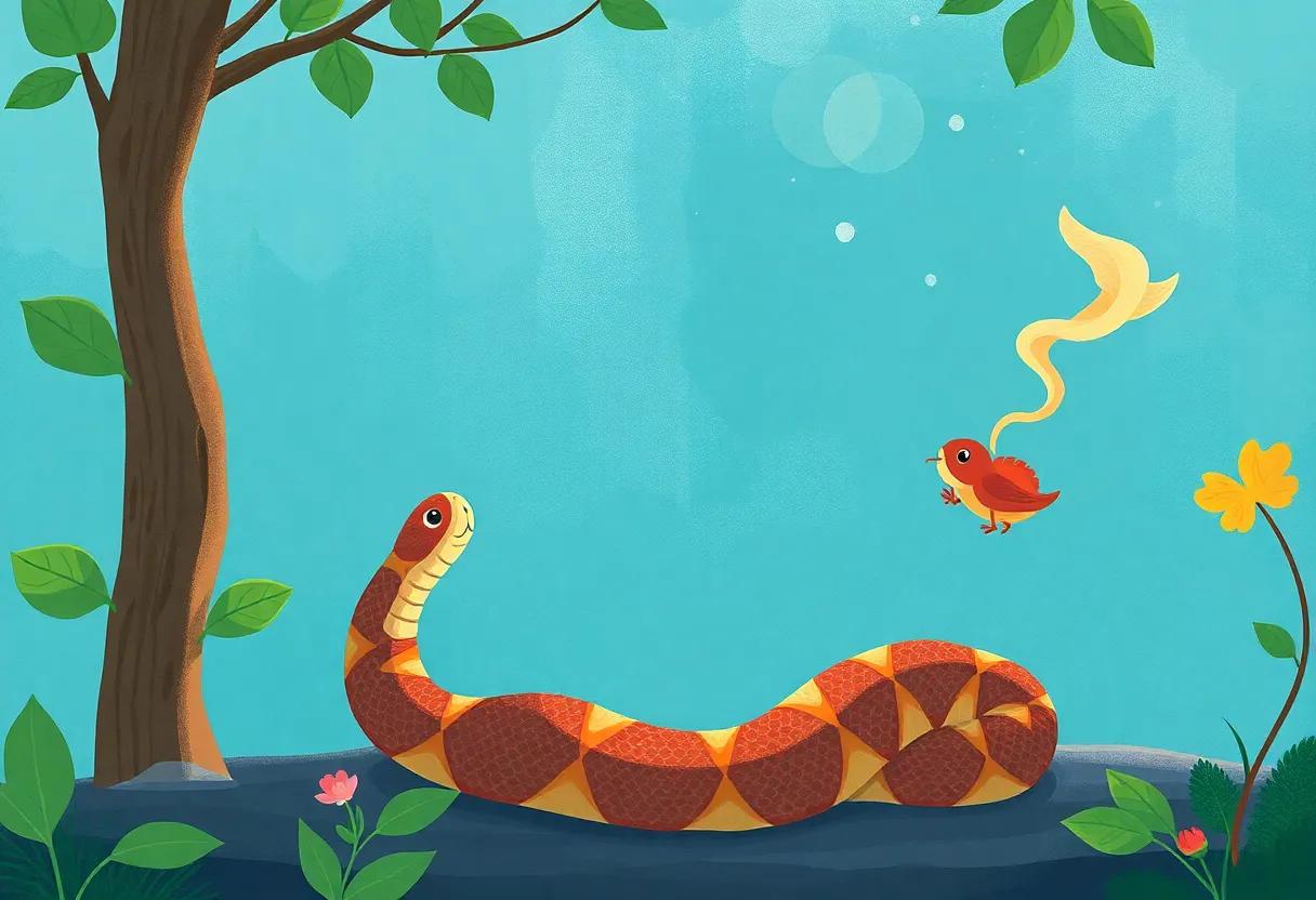 How the Serpent Blended Shades Like a True Artist