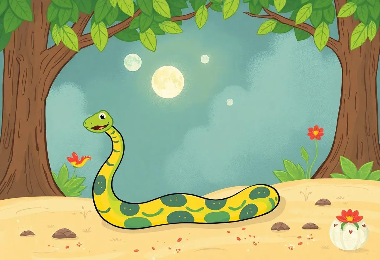Tales of the Snake with a Painted Tail