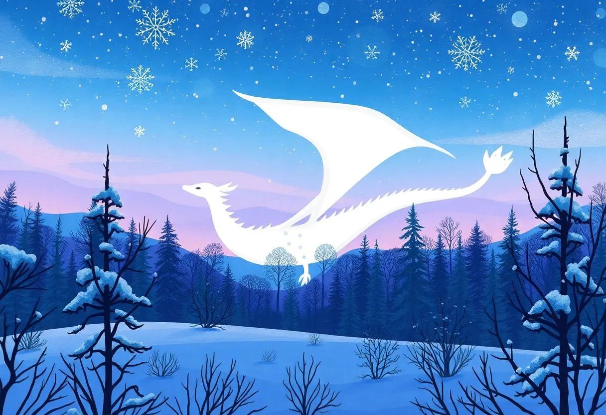 Meeting the Snow Dragon's Sparkling Friends