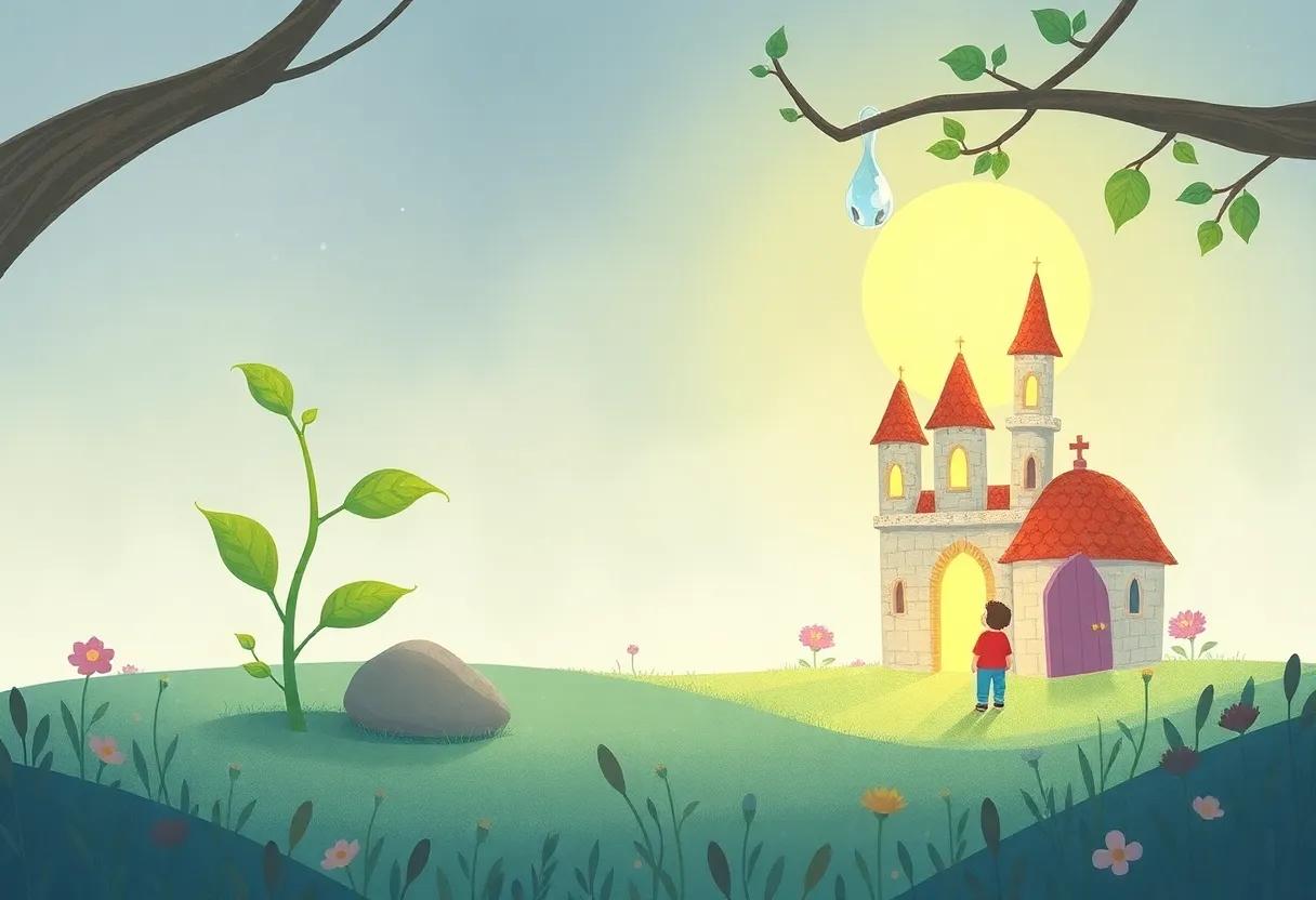 Discovering the ​Secret Spark of Magic in a Dewdrop