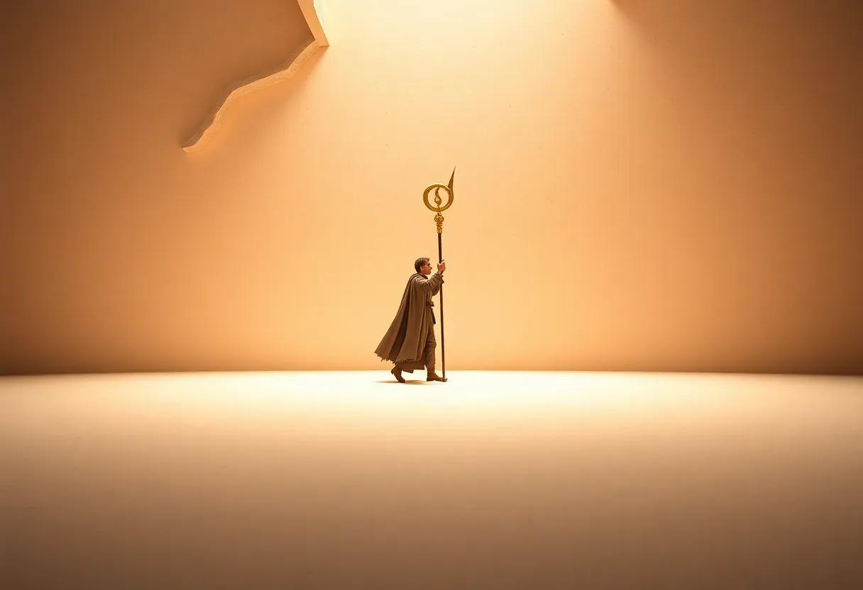 The Role of Humor and Wit in Balancing the Darker Themes Throughout the Staff of Serapis