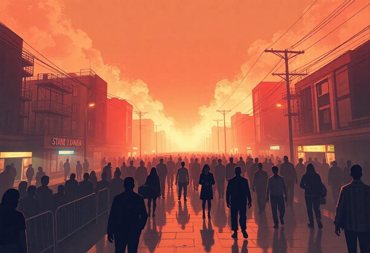 Imagining a Future Drowned in Crowds and Chaos Delving into the Urban Density and Social Dynamics of Stand on Zanzibar