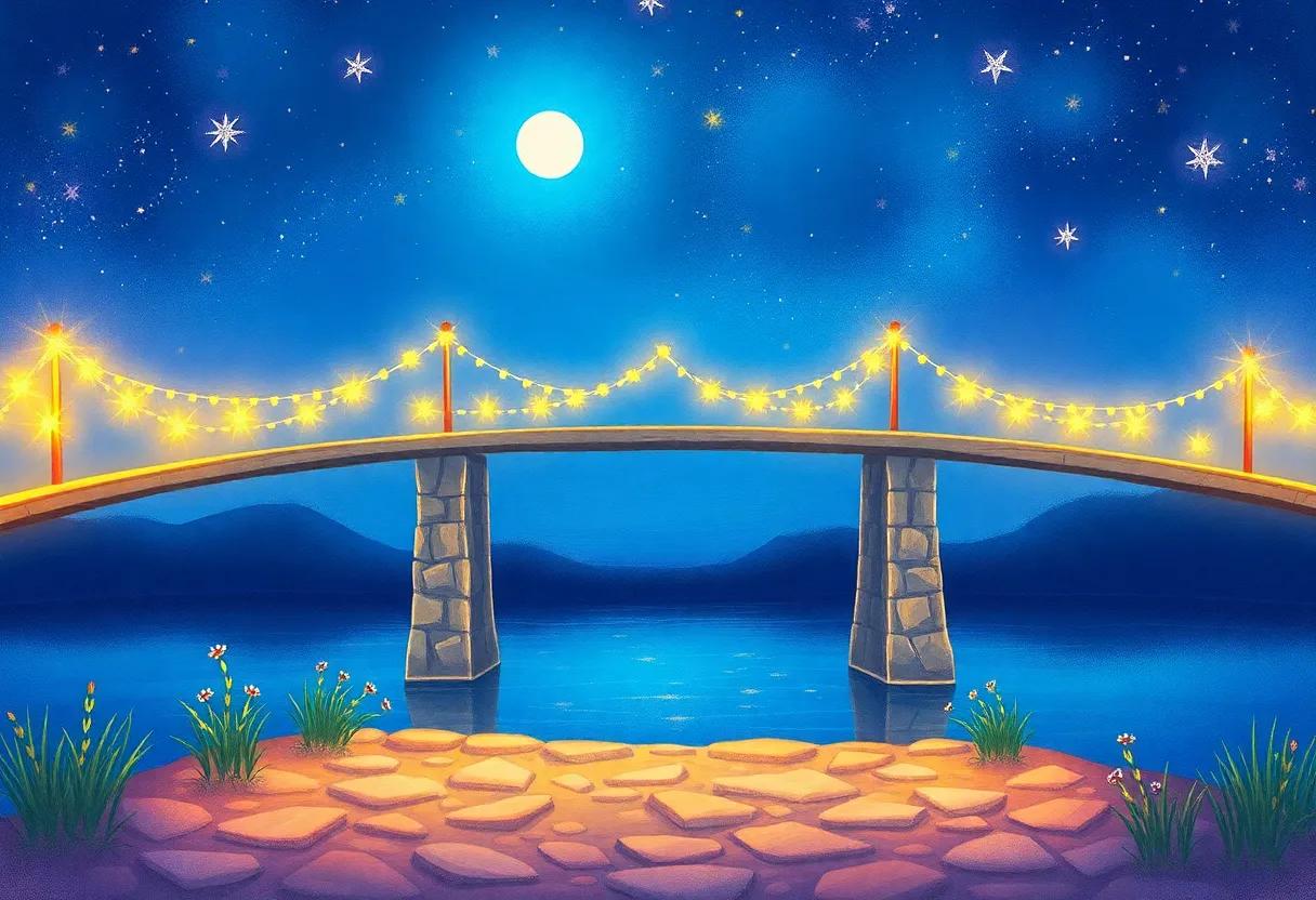 The Whispering Lights⁤ of the Enchanted starry Bridge