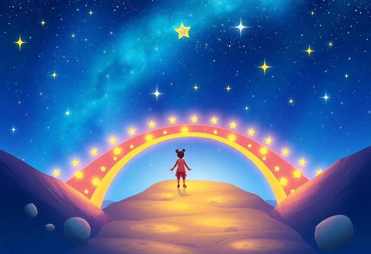 Journey Across the⁤ Glowing Pathway Between⁢ Worlds