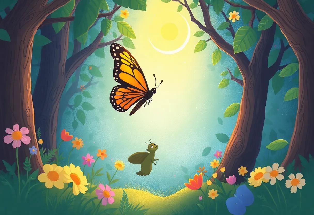 The Enchanted Garden Where the‍ Whispering​ Wings First Appeared