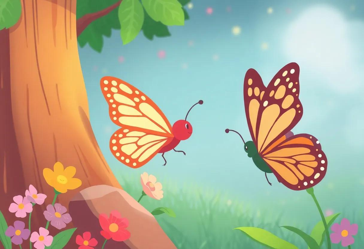 How the Butterfly Learns to Speak the ⁢Language of Hope