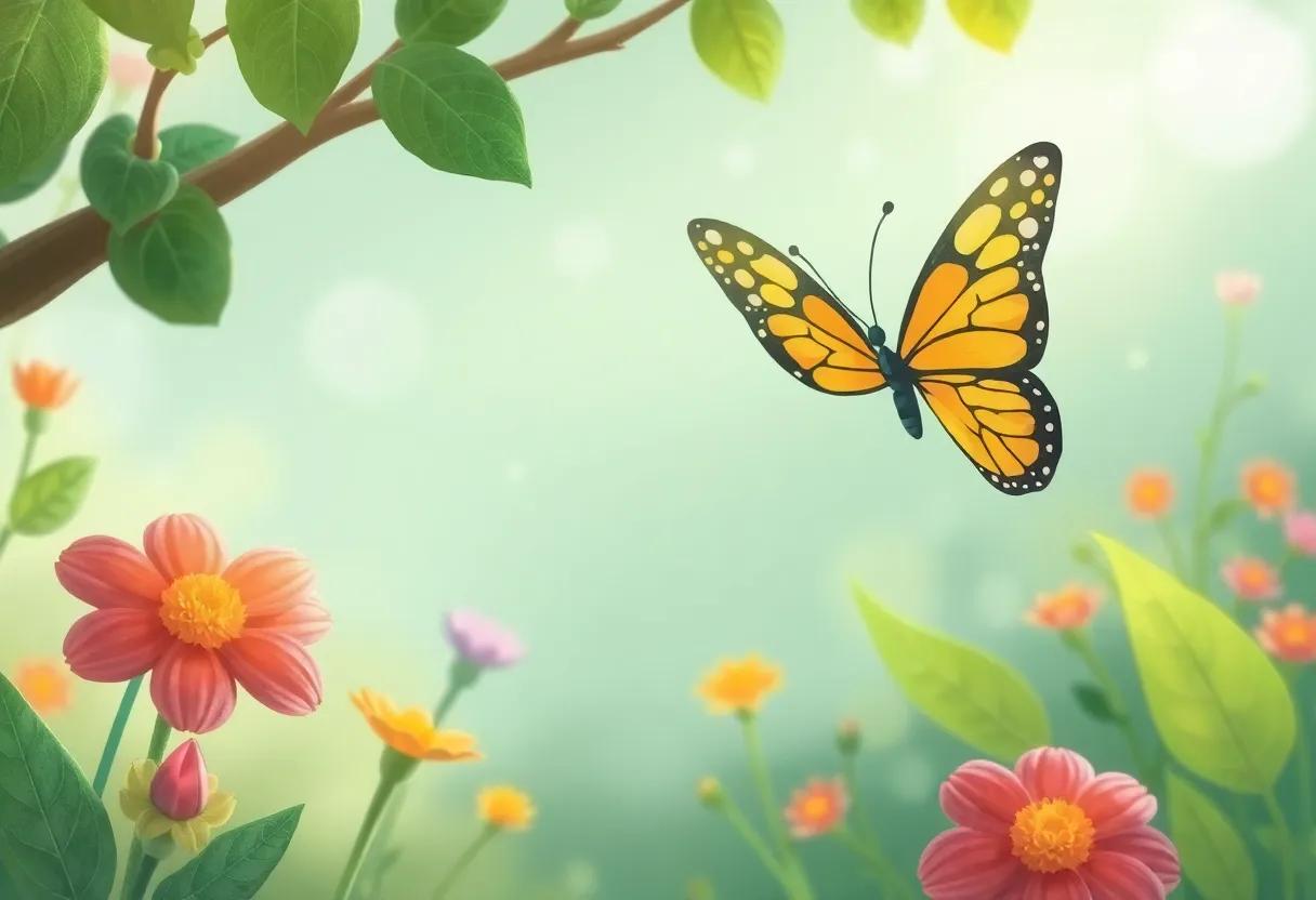 The⁤ Magical Butterfly with glittering, ‌Iridescent Wings