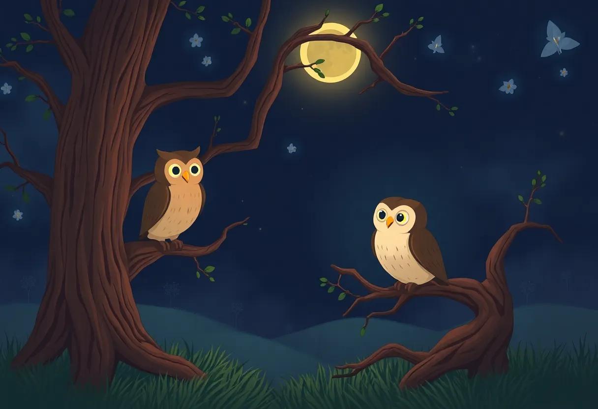 The Owl's Wise Words illuminate the Darkness