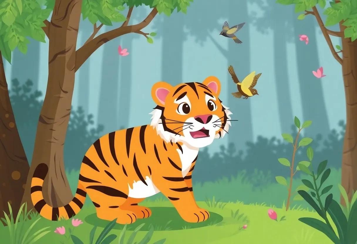The Tiger's Gentle Roar of Courage