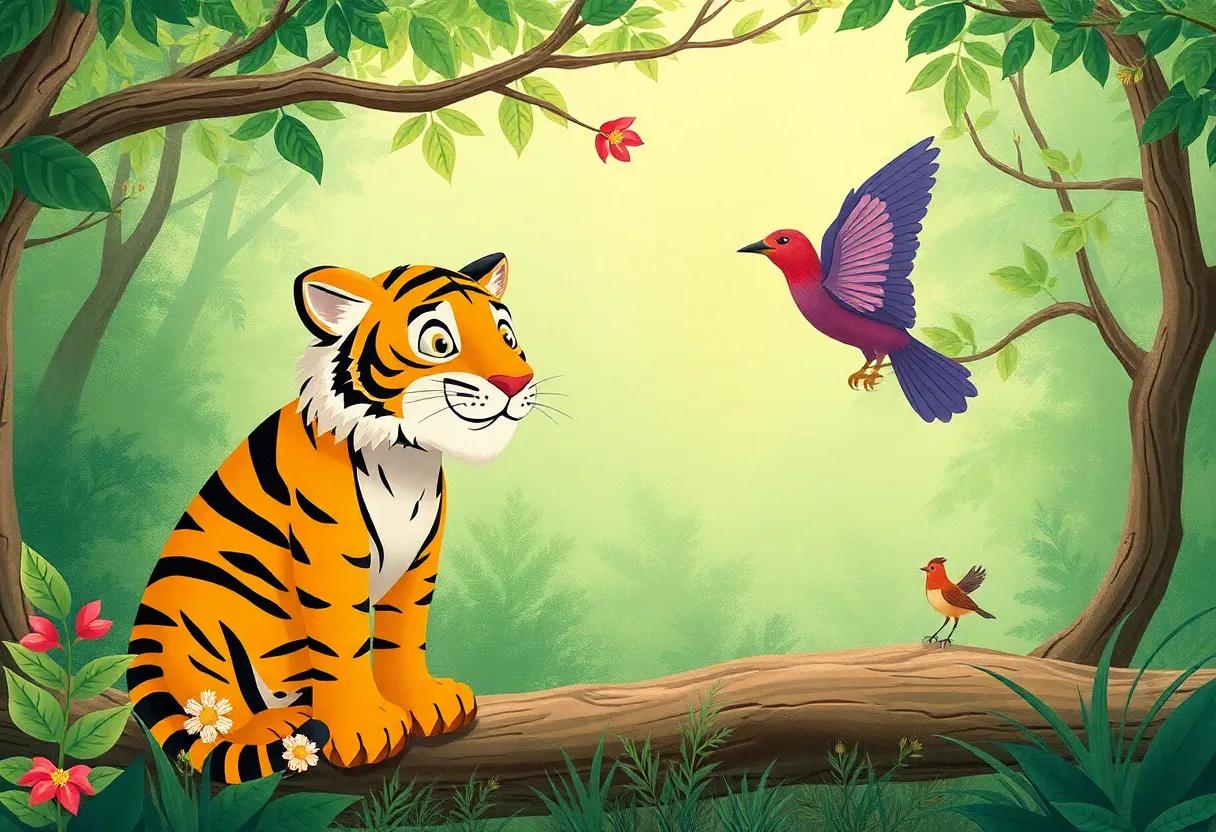 Whispers of the forest Birds' Secrets