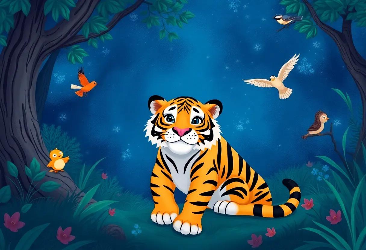 Stormy Nights‍ and the ​Tiger's Steadfast Heart