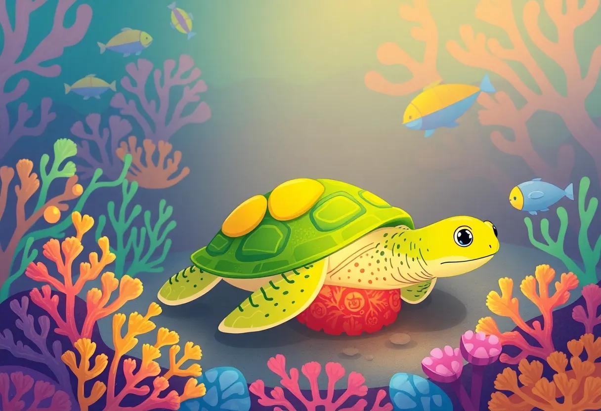 Navigating the Colorful Coral Maze of Enchanted Fish