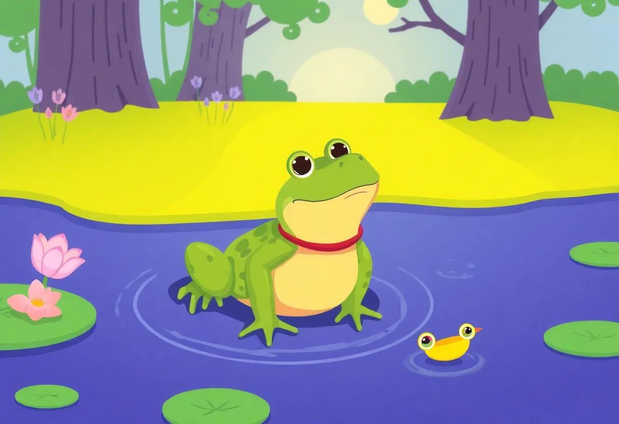 The Tiny Toad's Colorful Costume Surprise