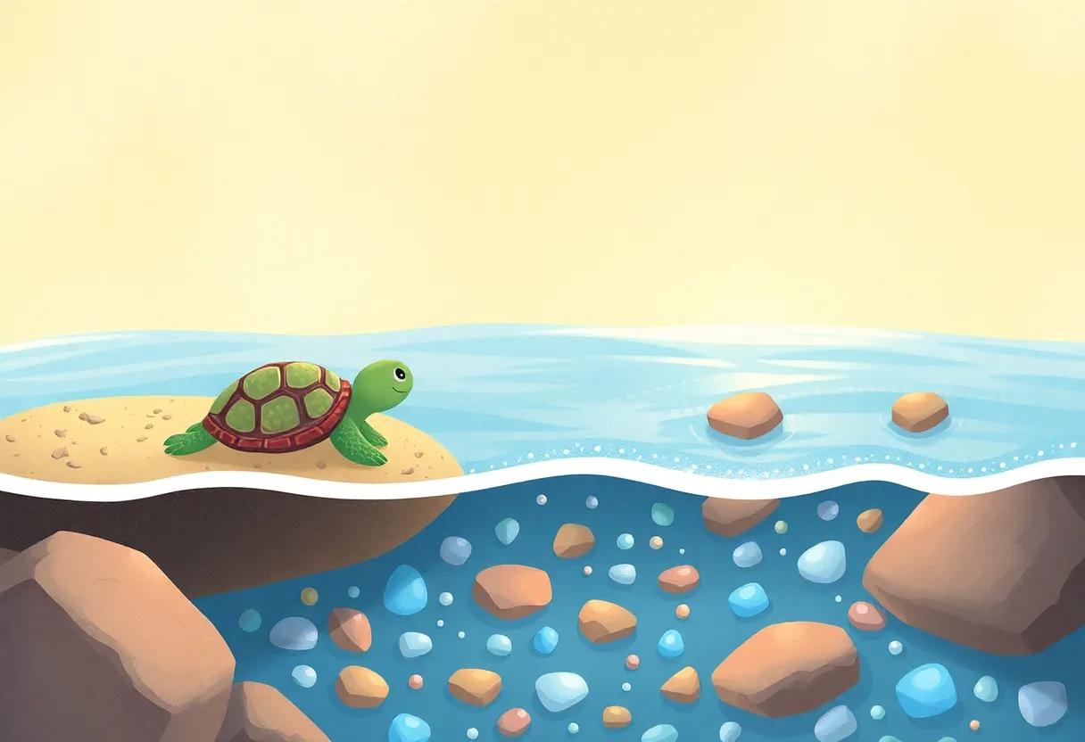 Finding​ a ⁢Hidden⁣ Cove Filled⁤ with Shimmering Pebbles